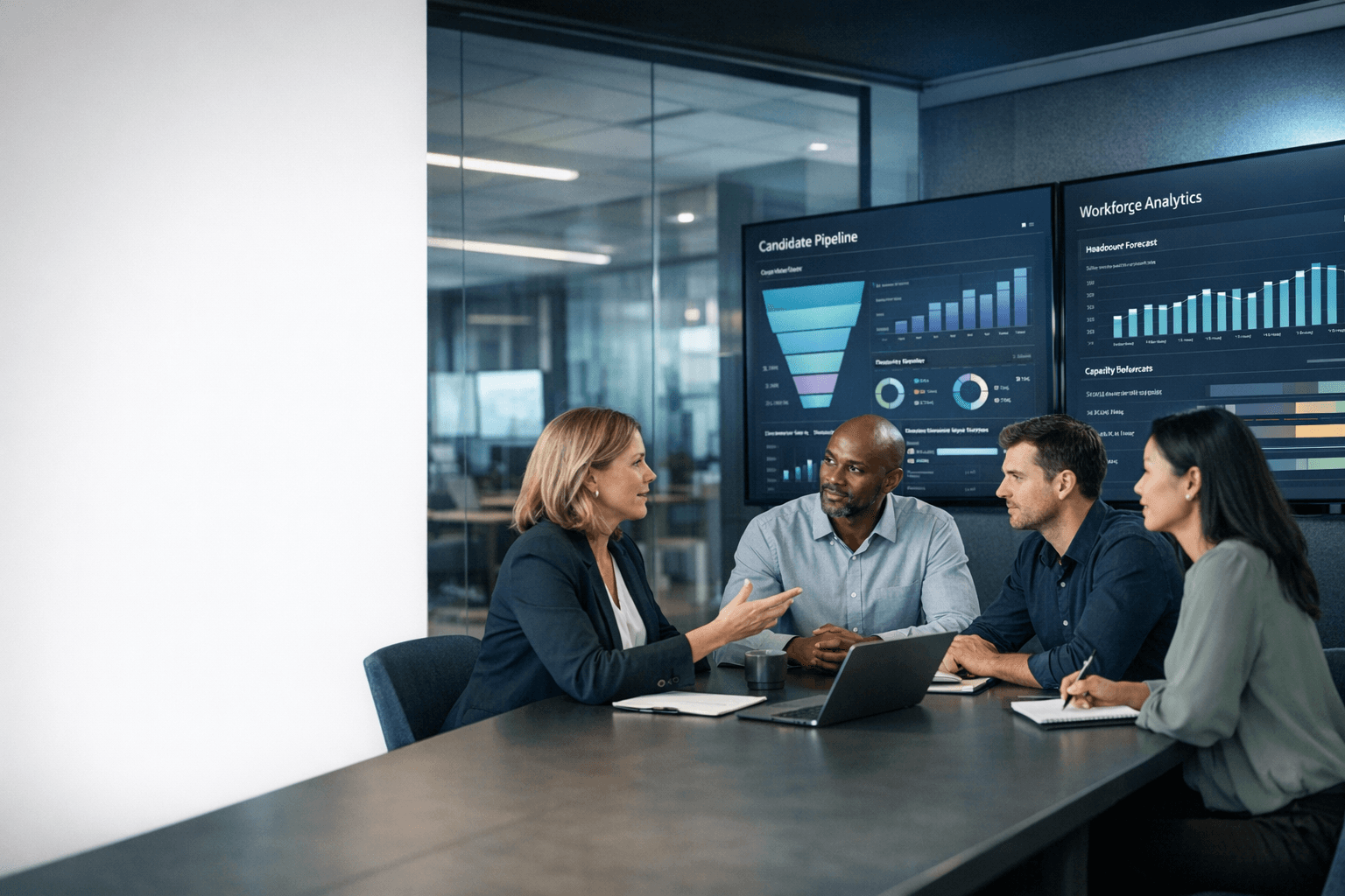 HR team during recruiting and capacity planning