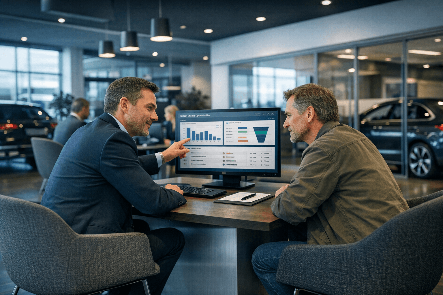 Automotive consultation with signal-driven prioritization