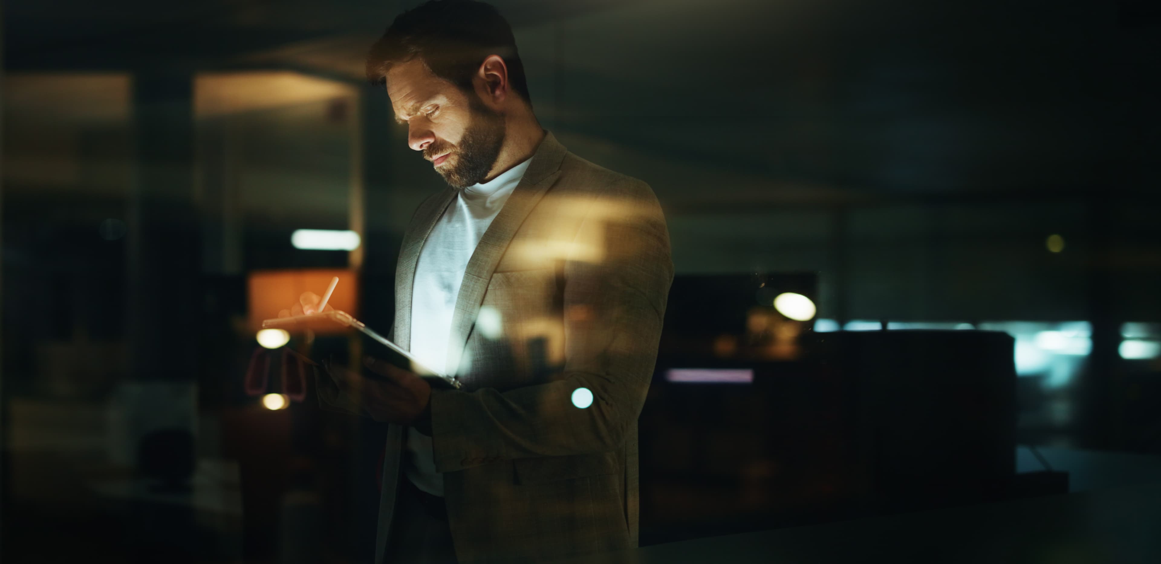 Management team in a strategic KPI review